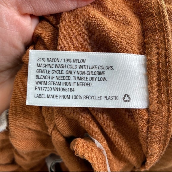 Rust paper bag pants size XL - Picture 4 of 5